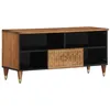 Image de vidaXL Meuble TV 100x33x46 cm bois massif de manguier358300