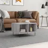 Image de vidaXL Table basse Sonoma gris 60x50x36,5 cm Bois d'ingénierie830546