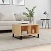 Image de vidaXL Table basse Chêne sonoma 60x50x36,5 cm Bois d'ingénierie830551