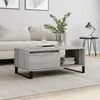 Image de vidaXL Table basse Sonoma gris 90x50x36,5 cm Bois d'ingénierie830578