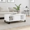 Image de vidaXL Table basse Blanc 90x50x36,5 cm Bois d'ingénierie830596