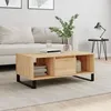 Image de vidaXL Table basse Chêne sonoma 90x50x36,5 cm Bois d'ingénierie830599