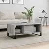 Image de vidaXL Table basse Sonoma gris 90x50x36,5 cm Bois d'ingénierie830602