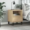 Image de vidaXL Table de chevet chÃªne sonoma 40x35x50 cm bois d'ingÃ©nierie