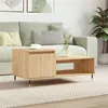 Image de vidaXL Table basse Chêne sonoma 100x50x45 cm Bois d'ingénierie830823