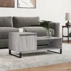 Image de vidaXL Table basse Sonoma gris 100x50x45 cm Bois d'ingénierie830842