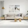 Image de vidaXL Tables basses 2 pcs chÃªne sonoma 50x46x35 cm bois d'ingÃ©nierie