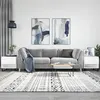 Image de vidaXL Tables basses 2 pcs blanc 50x46x50 cm bois d'ingénierie830925