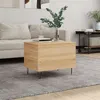 Image de vidaXL Table basse Chêne sonoma 60x44,5x45 cm Bois d'ingénierie