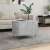 Image de vidaXL Table basse Gris béton 60x44,5x45 cm Bois d'ingénierie830952
