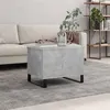 Image de vidaXL Table basse Gris béton 60x44,5x45 cm Bois d'ingénierie830960