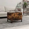 Image de vidaXL Table basse Chêne fumé 60x44,5x45 cm Bois d'ingénierie830961