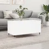 Image de vidaXL Table basse Blanc 90x44,5x45 cm Bois d'ingénierie830964