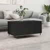 Image de vidaXL Table basse Noir 90x44,5x45 cm Bois d'ingénierie830965