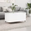 Image de vidaXL Table basse Blanc brillant 90x44,5x45 cm Bois d'ingénierie830966
