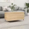Image de vidaXL Table basse Chêne sonoma 90x44,5x45 cm Bois d'ingénierie830967