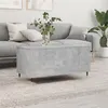 Image de vidaXL Table basse Gris béton 90x44,5x45 cm Bois d'ingénierie830968