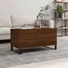 Image de vidaXL Table basse Chêne marron 90x44,5x45 cm Bois d'ingénierie830987