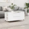 Image de vidaXL Table basse blanc 102x44,5x50 cm bois d'ingénierie830988