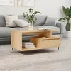 Image de vidaXL Vidaxl Table Basse Ch¿ºne Sonoma 90x49x45 Cm Bois D'ing¿¿Nierie