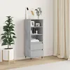 Image de vidaXL Buffet haut Gris bÃ©ton 40x36x110 cm Bois d'ingÃ©nierie