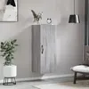 Image de vidaXL Armoire murale sonoma gris 34,5x34x90 cm bois d'ingénierie