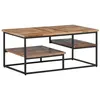 Image de vidaXL Table basse 90x50x39 cm teck de récupération massif358517