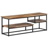Image de vidaXL Meuble TV 110x30x39 cm teck massif récupéré358518