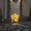 Image de vidaXL Décoration lumineuse étoile de Noël piquets 3 pcs 50 LED 29 cm357726