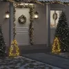 Image de vidaXL Décoration lumineuse arbre de Noël avec piquets 80 LED 60 cm357728