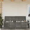 Image de vidaXL Boîte de rangement de jardin anthracite bois massif de sapin364762