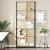 Image de vidaXL BibliothÃ¨que chÃªne sonoma 78,5x33x188,5 cm bois d'ingÃ©nierie