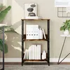 Image de vidaXL Bibliothèque chêne fumé 50x33x82 cm bois d'ingénierie