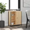 Image de vidaXL Buffet chêne sonoma 70x30x80 cm bois d'ingénierie