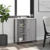Image de vidaXL Buffet sonoma gris 70x30x80 cm bois d'ingénierie835497