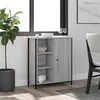 Image de vidaXL Buffet sonoma gris 70x30x80 cm bois d'ingÃ©nierie