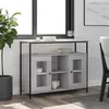 Image de vidaXL Buffet sonoma gris 100x35x80 cm bois d'ingénierie