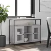 Image de vidaXL Buffet sonoma gris 100x35x80 cm bois d'ingÃ©nierie