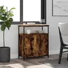 Image de vidaXL Buffet chÃªne fumÃ© 70x30x80 cm bois d'ingÃ©nierie