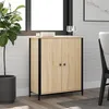 Image de Vidaxl Buffet ChÃªne Sonoma 70x30x80 Cm Bois D'ingÃ©nierie