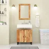 Image de vidaXL Ensemble de meubles de salle de bain 2 pcs bois massif d'acacia