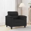 Image de vidaXL Fauteuil Noir 60 cm Similicuir359573