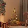 Image de vidaXL vidaXL Arbre de Noël en métal pour décoration noir 60 cm