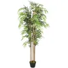 Image de vidaXL vidaXL Bambou artificiel 1095 feuilles 150 cm vert