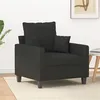 Image de vidaXL Fauteuil Noir 60 cm Tissu359255