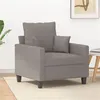 Image de vidaXL Fauteuil Taupe 60 cm Tissu359258