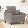 Image de vidaXL Vidaxl Fauteuil Taupe 60 Cm Tissu
