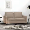Image de vidaXL Canapé à 2 places Cappuccino 120 cm Similicuir359332