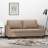 Image de vidaXL Canapé à 2 places Cappuccino 140 cm Similicuir359337