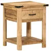 Image de vidaXL Table de chevet 40x40x50 cm bois de manguier massif